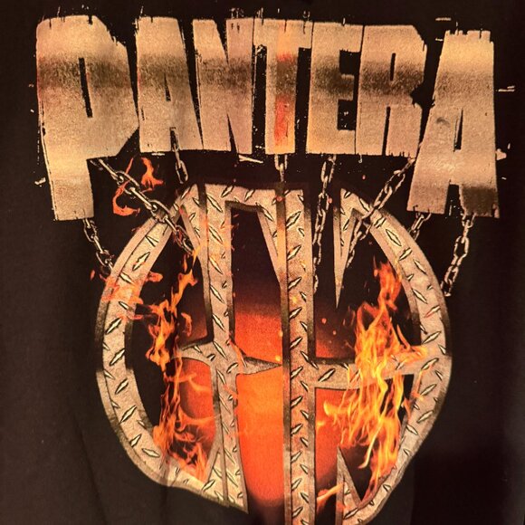 Pantera Cowboys from Hell Black Shirt (Men's XL) Hot Topic tags New Metal shirt - Picture 2 of 8